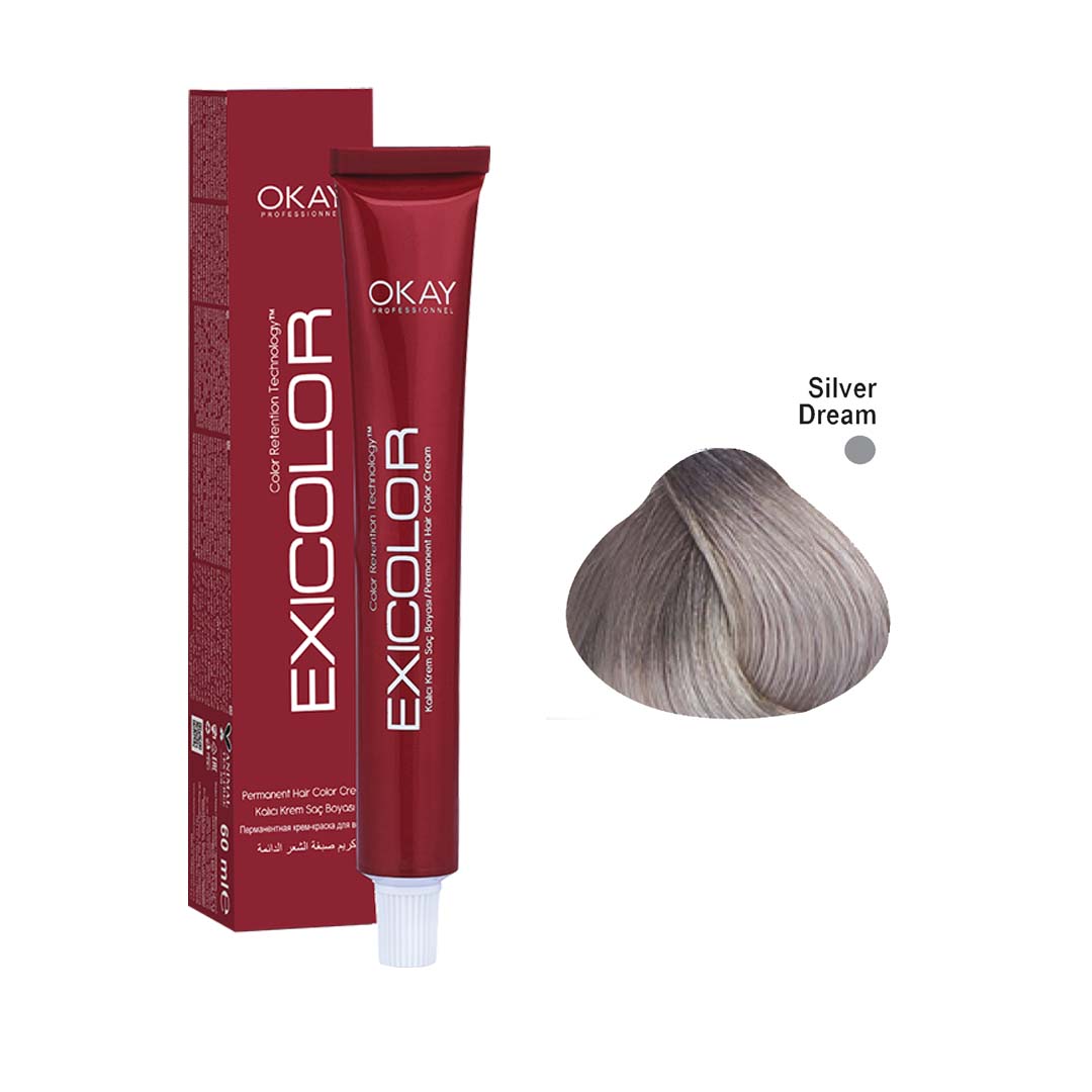 Exicolor Hair Color Cream - 60 ml Silver Dream