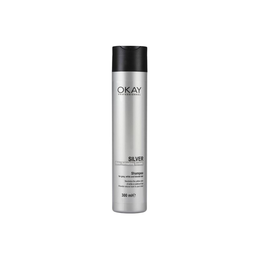 Okay Silver Colour Refreshing System – Shampoo 300ml and Conditioner ...